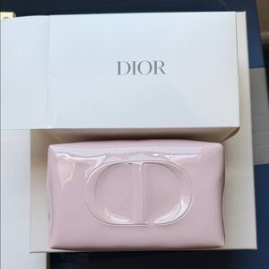 Dior Pink Cosmetic Bag